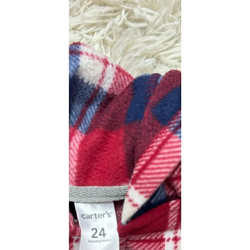 4 piece Boys Size 2T/24 month toddler sweaters and jacket bundle by Carters & Ci